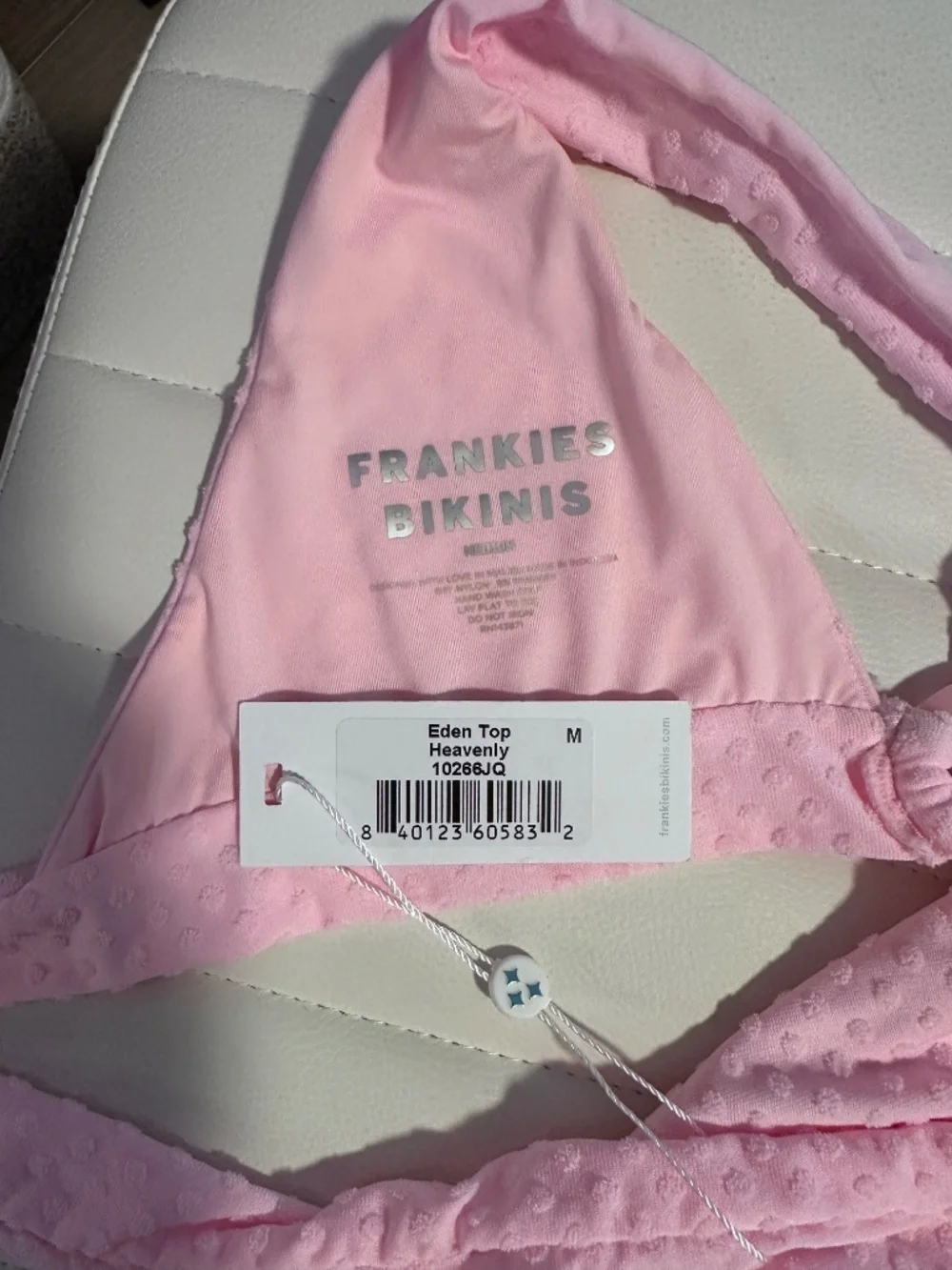 Frankie's Bikinis Halter Bikini Top - NWT